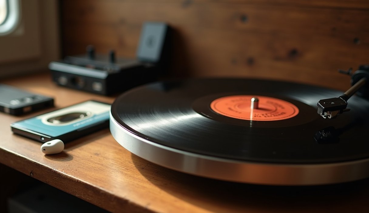 Vinilas, kasetės ir srautinė muzika: ką mano muzikantas